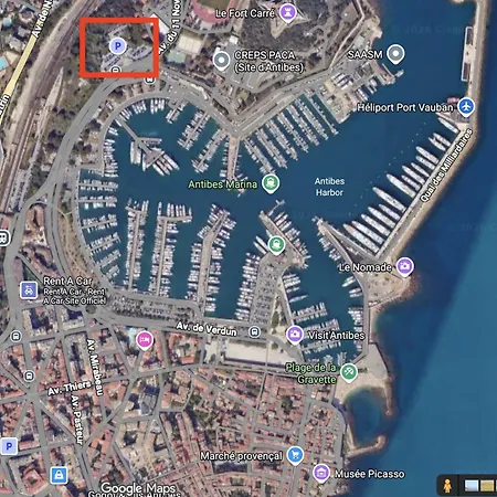 Petite Fleur - Vieil Antibes-plage A 5 Min Apartmán *